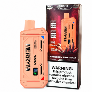 MerryMi 16k Cranberry Lime Soda